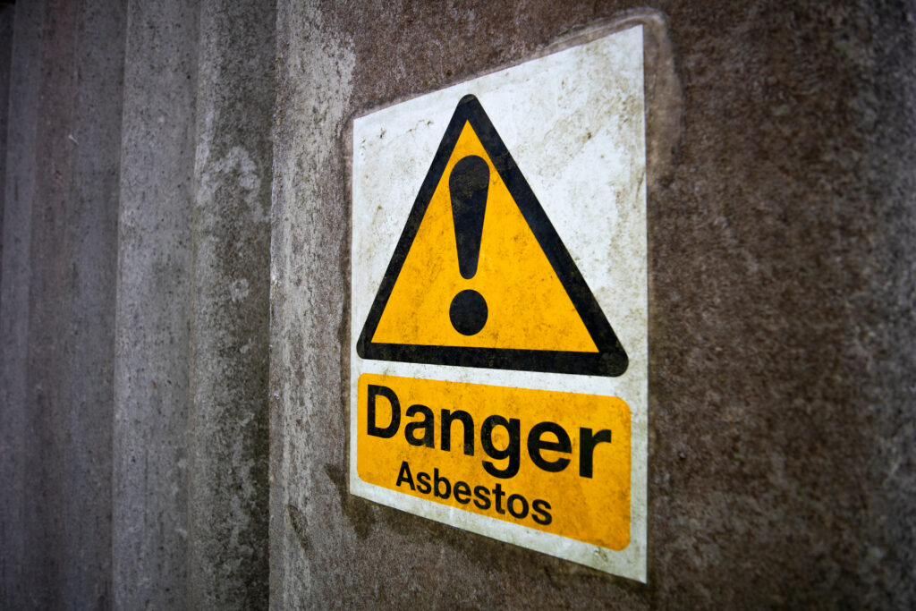 Asbestos,Warning,Sign,,Set,Of,Six,Naturally,Occurring,Silicate,Minerals