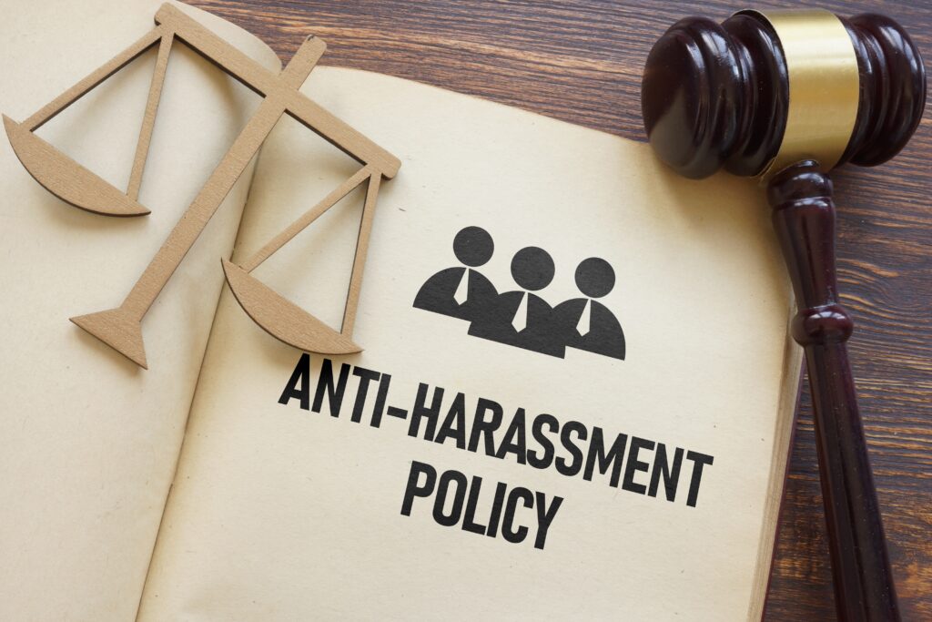 Anti-harassment,Policy,Concept,Is,Shown,Using,A,Text