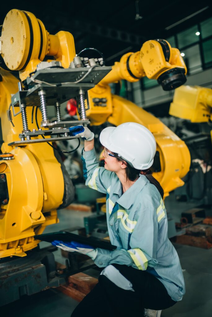 Robotic,Engineer,Conduct,Regular,Maintenance,By,Inspecting,,Testing,,And,Running