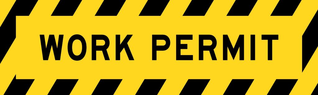 yellow-black-color-line-striped-label